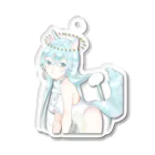 座布団の座布団summer version Acrylic Key Chain