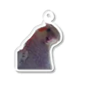 【ゆいみん】オカメインコとキノコの雑貨屋さんの荒ぶるオカメインコ Acrylic Key Chain