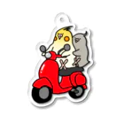 bochikumamaのぼーちくバイク アクリルキーホルダー