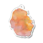 c5watercolorの水彩ペイント・夕焼け アクリルキーホルダー