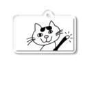 保護猫とTOSAN家ショップのエンパチ君グッズ Acrylic Key Chain