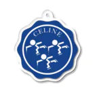 原田専門家のパ紋No.3521 CELINE  （修正版） Acrylic Key Chain