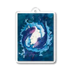 attaのHalak a víz alatt 水中の魚達 Acrylic Key Chain