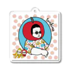 とんきっき本舗のとんき×ハナイロ！どーーーん！！ Acrylic Key Chain