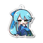 ゆっくりでぃすこのかんなちゃん　カートゥーン風 Acrylic Key Chain