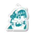 憇の喫茶店の🍵🌸🛼 Acrylic Key Chain