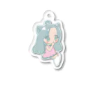 Uni mode　のおすわりuni Acrylic Key Chain