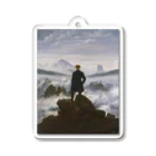 世界美術商店の雲海の上の旅人 / Wanderer above the Sea of Fog Acrylic Key Chain