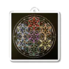 chakloveの【7chakra】キーホルダー Acrylic Key Chain