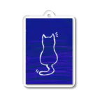 1080shopのねこ アクリルキーホルダー