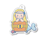 ホーリーモーリーギャラリーのお宝は渡さない人魚 Acrylic Key Chain