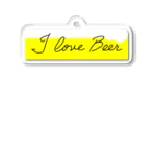 BEER color 7：3のBEER color 7：3　I love Beer Acrylic Key Chain