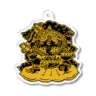 awaokoshiの幸福のガネーシャ　 Acrylic Key Chain