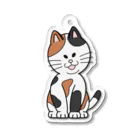 スリープキャットスタジオのみけねこ Acrylic Key Chain