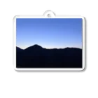 Dali13のAzure Twilight Glow of Japan's Rural Mountain Ranges アクリルキーホルダー