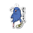 久保田キコリの運気UP【サザナミコバルトでかふんこver】 Acrylic Key Chain