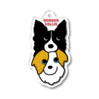 Bordercollie StreetのSLN-b Acrylic Key Chain