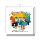 168designのKitchenSasazuka オリジナルグッズ Acrylic Key Chain