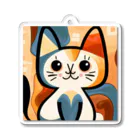 T2 Mysterious Painter's ShopのMysterious Cat Acrylic Key Chain