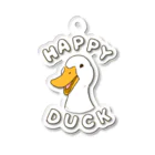 YouStoreのHappy Duck ハッピー・ダック Acrylic Key Chain