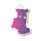 mayoi-chanのキョトン顔JK mayoichan グラデーション Acrylic Key Chain