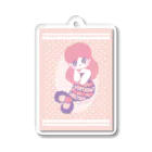 🎀りぼんぱ～ら～🎀の童話展2023のマーメイド Acrylic Key Chain