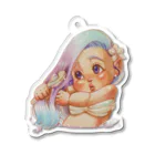 空想エンジェルちゃん🩷の空想エンジェルちゃん Acrylic Key Chain