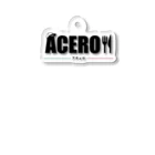 ACEROのACEROオリジナルロゴ アクリルキーホルダー