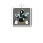 ペンギンとネオンとサイバーのサイバーペンギンシリーズ３ Acrylic Key Chain