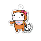 笑顔の種　goodsshop　Annexのクマたんキーホルダー1 Acrylic Key Chain