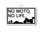 NO MOTO, NO LIFE.の【アドベンチャー】NO MOTO, NO LIFE. Acrylic Key Chain