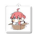 ひよこの非常食のさんはち！宮坂 Acrylic Key Chain