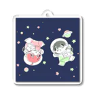 ひよこの非常食のさんはち！宮坂＆無名 Acrylic Key Chain