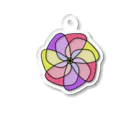 Glass Gardenのステンドグラス -Vivid Flower - Acrylic Key Chain