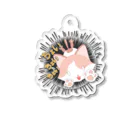 ちぇりにゃんのちぇりにゃん Acrylic Key Chain