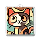 T2 Mysterious Painter's ShopのMysterious Cat Acrylic Key Chain