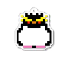 ヤママユ(ヤママユ・ペンギイナ)の16bit Southern Rockhopper アクリルキーホルダー