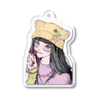 MIORI STOREの猫耳ちゃん Acrylic Key Chain