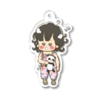 あかちゃんぽんぽんのひなこ Acrylic Key Chain