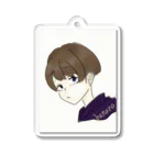 banana._.005のマッシュちゃん Acrylic Key Chain