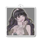 MIORI STOREのアイドルちゃん(黒) アクリルキーホルダー