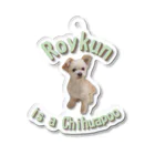 ロイとタオのみせの『ロイくんはチワプーです。』Ｂタイプ Acrylic Key Chain