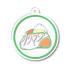 雑貨屋のオソラさんのすがもんとブタマン Acrylic Key Chain