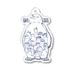 ヤママユ(ヤママユ・ペンギイナ)の0425-18 Penguins of the World-(アクキー･アクスタバージョン) アクリルキーホルダー