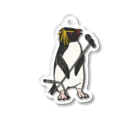 きゅう🐧イラストレーターのロック(ホッパー)バンド〜ボーカル〜 Acrylic Key Chain