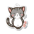 MarchenCatの【ろくすけ】のほほんネコさん【猫アクリルキーホルダー】 Acrylic Key Chain