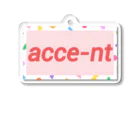 acce-ntのacce-nt オリジナルグッズ Acrylic Key Chain