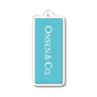 温泉グッズ@ブーさんとキリンの生活のONSEN＆CO. Acrylic Key Chain