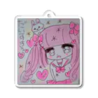 🎀姫野森みみ🎀mimistrawberrymilkのみみガール💞 Acrylic Key Chain