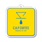 【公式】C.H.P COFFEEオリジナルグッズの『C.H.P COFFEE』ロゴ_03 アクリルキーホルダー